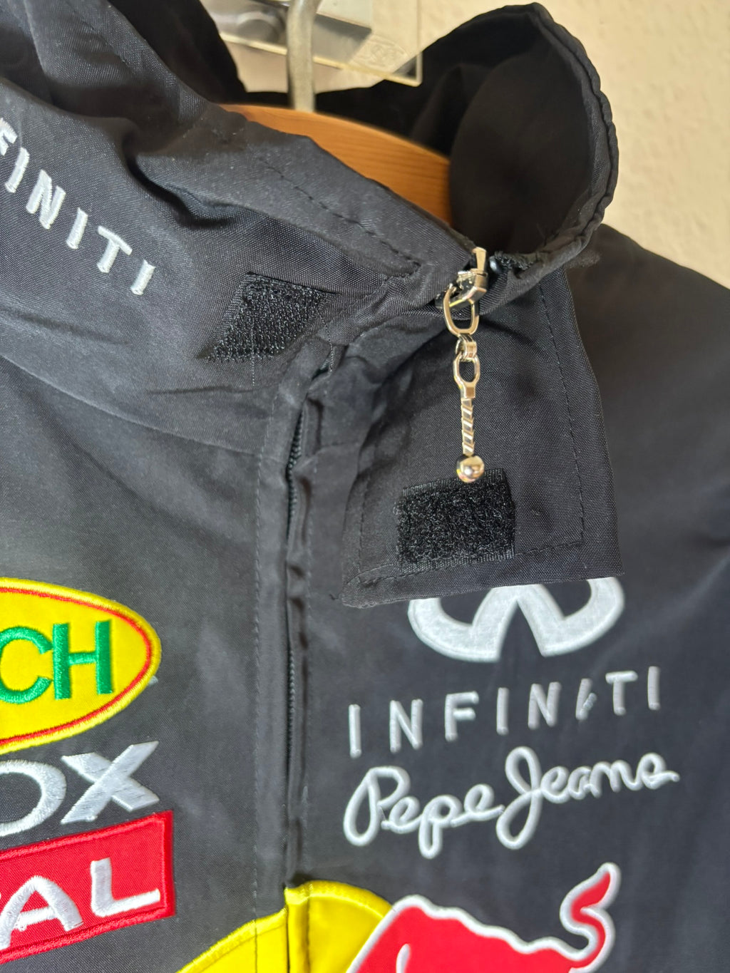 RedBull Vintage Racing Jacket BLACK