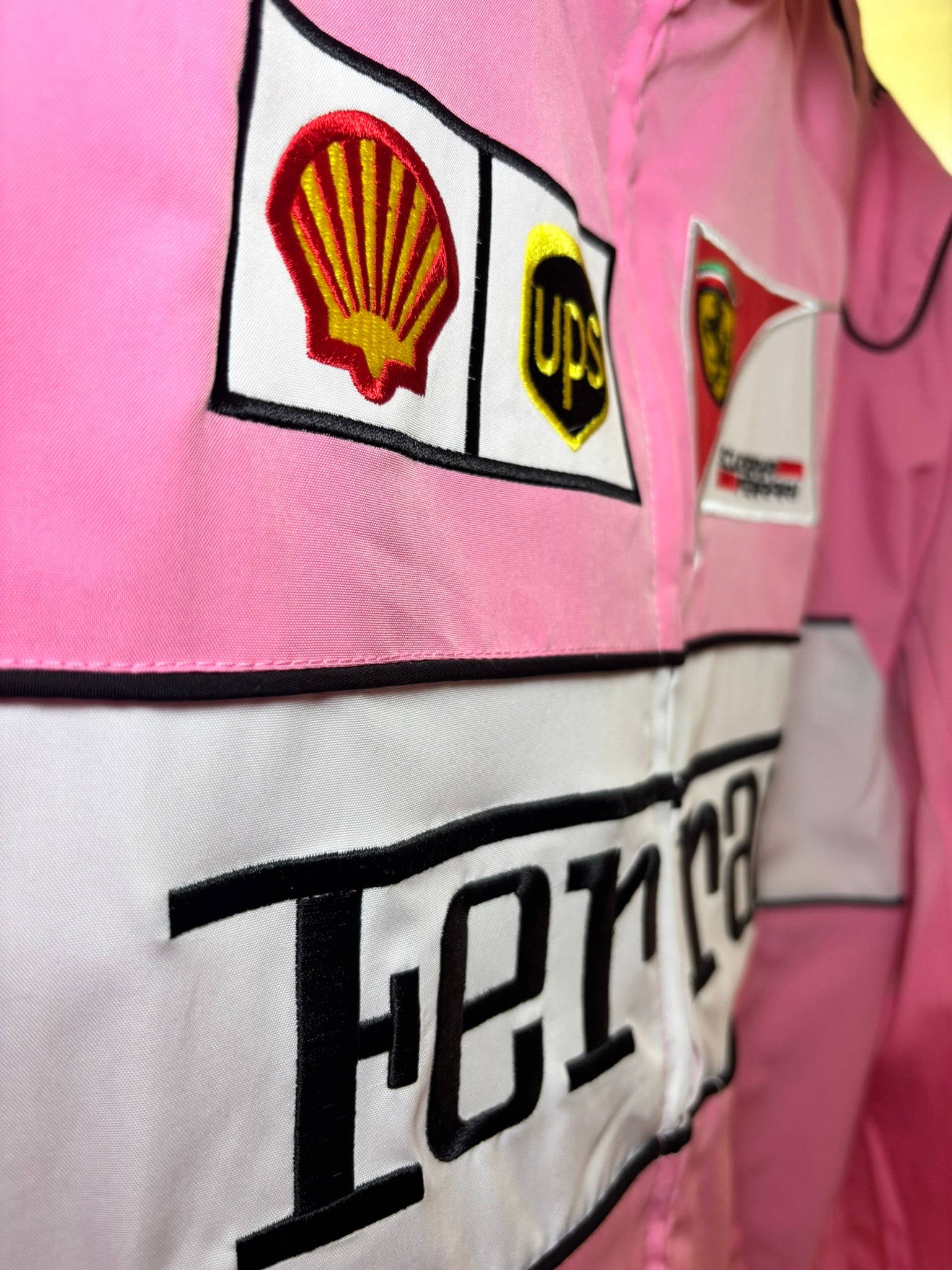 Ferrari Vintage Racing Jacket PINK