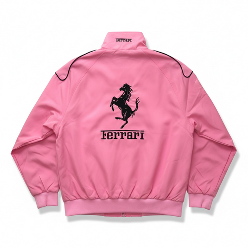 Ferrari Vintage Racing Jacket PINK
