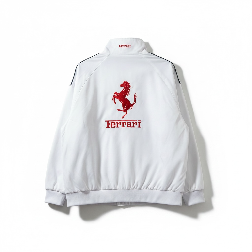 Ferrari Vintage Racing Jacket WHITE