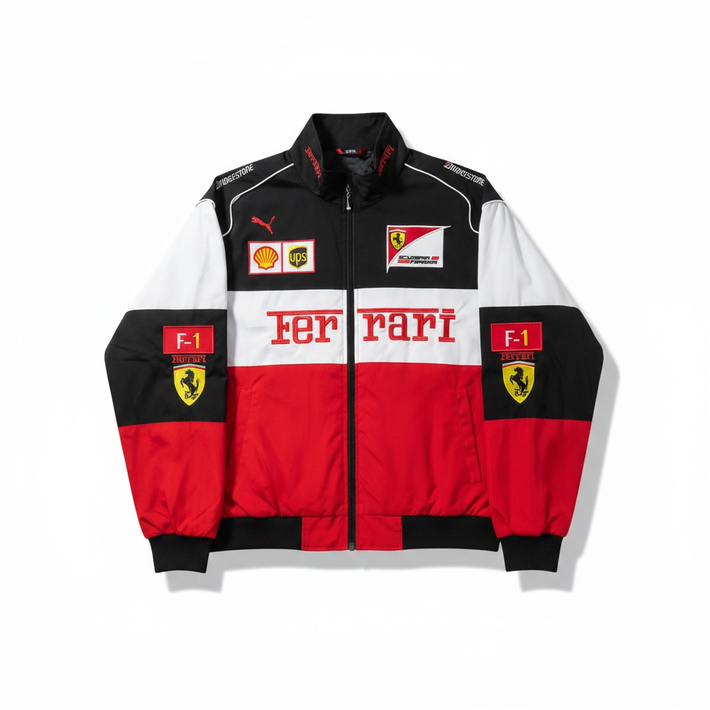 Ferrari Vintage Racing Jacket RED